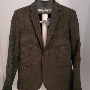American Eagle Wool Houndstooth Sportcoat XS